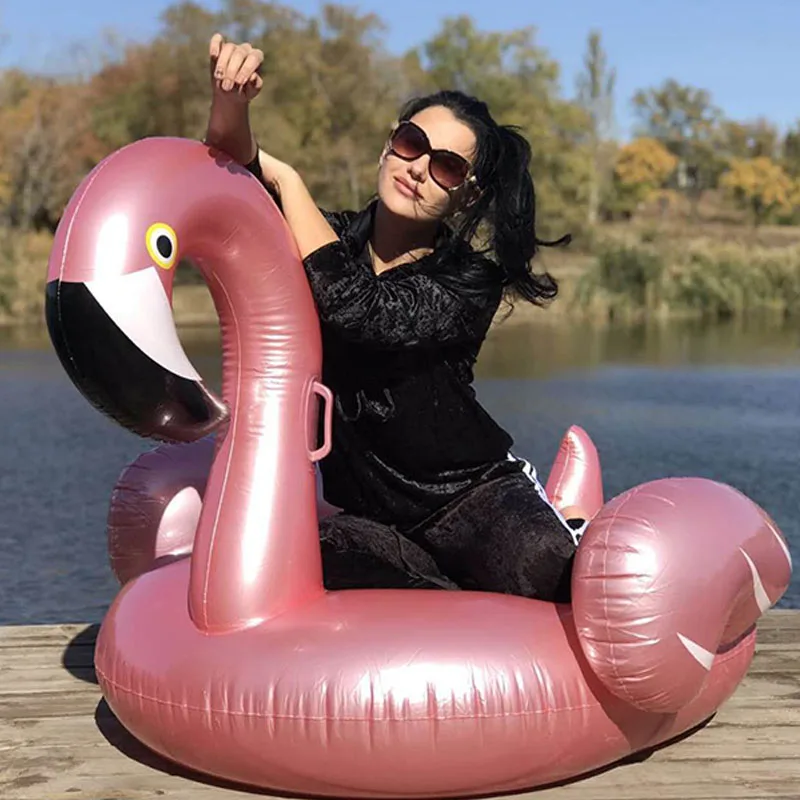 Giant Inflatable Flamingo Pool Floatss Pink Ride-on Swimming Circle Ring Adults Children Water Party Toys Piscina Beach Holiday
Giant Inflatable Flamingo Pool Floatss Pink Ride-on Swimming Circle Ring Adults Children Water Party Toys Piscina Beach Holiday