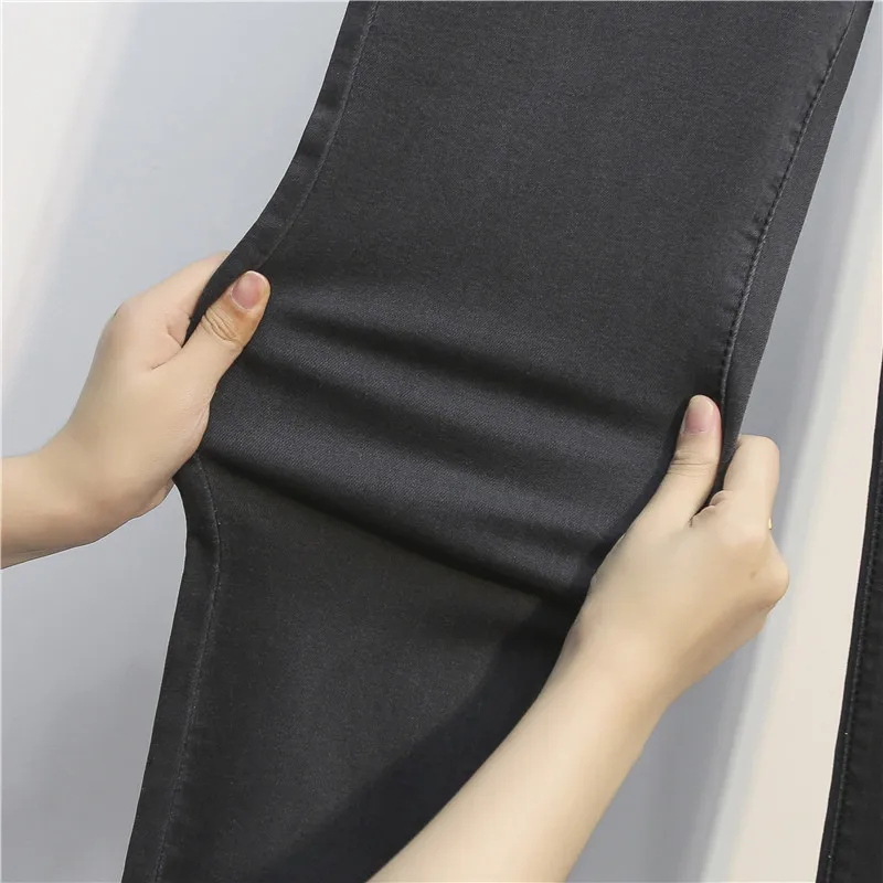JUJULAND woman casual jeans OL style Simple jeans with stretch high waist classic plus size jeans 9001
JUJULAND woman casual jeans OL style Simple jeans with stretch high waist classic plus size jeans 9001