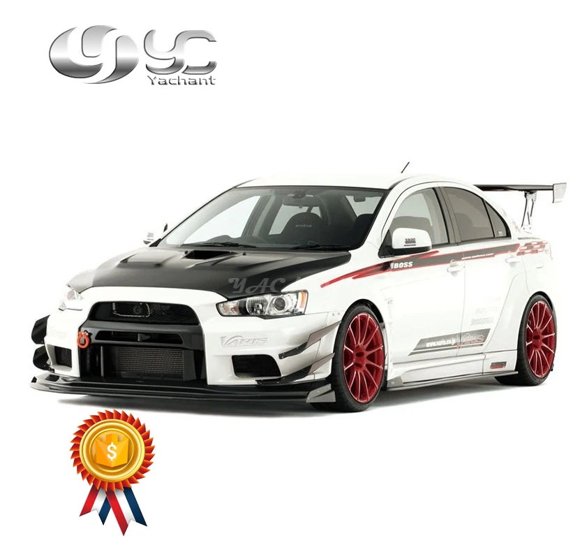 FRP комплект подходит для 08 17 Lancer Evolution X VS широкий корпус версия стиль переднее и