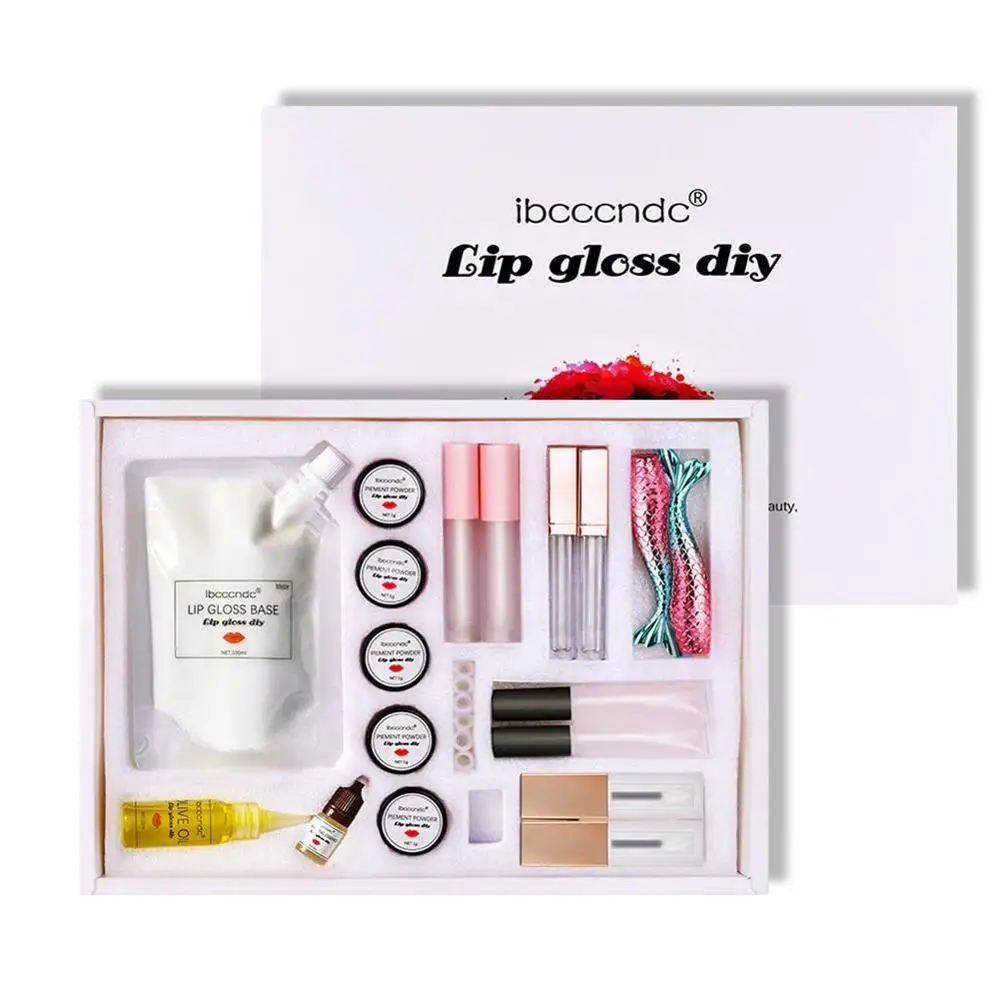 New Moisturizing DIY Lip Gloss Material Kit Lipgloss Base Gel Pigment Powder Olive Oil Flavor Essence Handmade Makeup
New Moisturizing DIY Lip Gloss Material Kit Lipgloss Base Gel Pigment Powder Olive Oil Flavor Essence Handmade Makeup