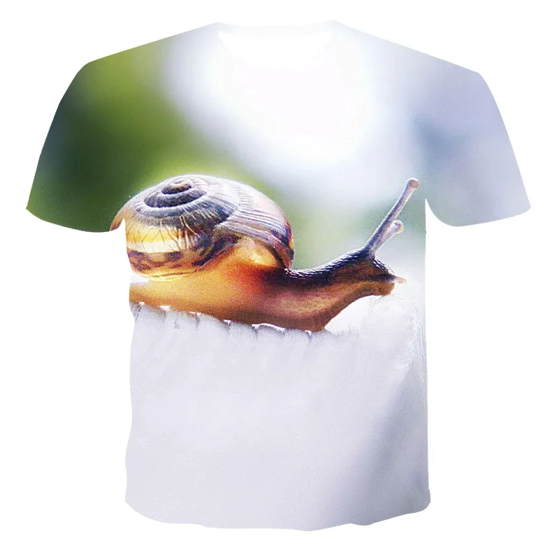 The Latest 3D Printing Insect Snail Green Leaf Unisex Short Sleeve Personalized Round Neck Pullover XXS-6XL Plus Size T-Shirt
The Latest 3D Printing Insect Snail Green Leaf Unisex Short Sleeve Personalized Round Neck Pullover XXS-6XL Plus Size T-Shirt