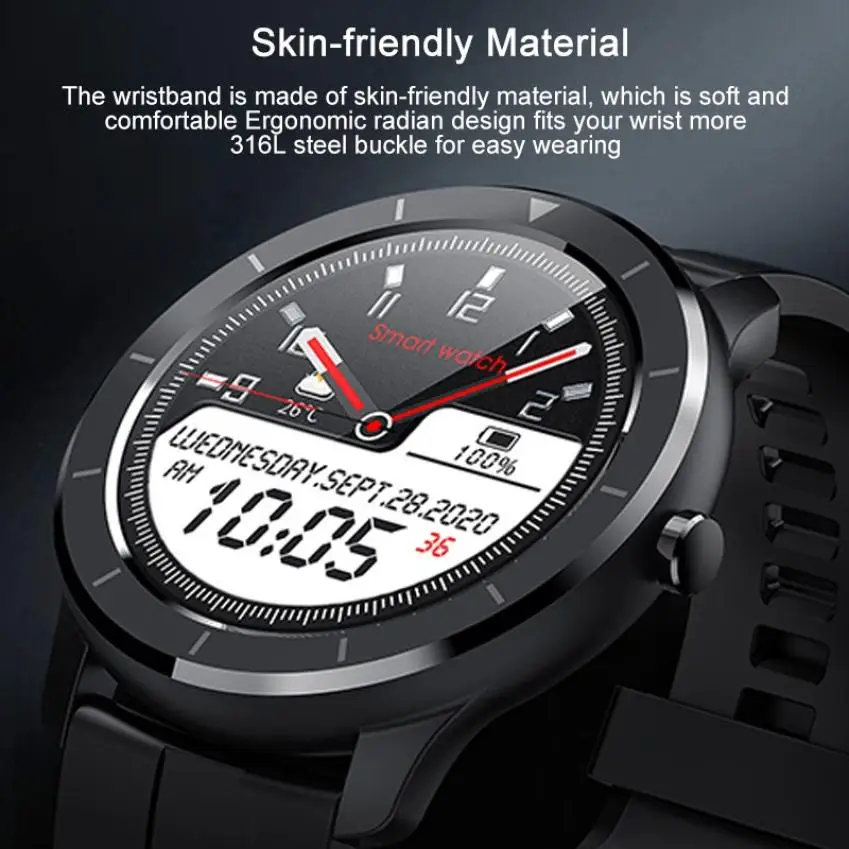 Smart Watch Men Women IP68 Fitness Tracker Sport Smart Watch Heart Rate Blood Pressure Bracelet For Android IOS Watch 
Smart Watch Men Women IP68 Fitness Tracker Sport Smart Watch Heart Rate Blood Pressure Bracelet For Android IOS Watch