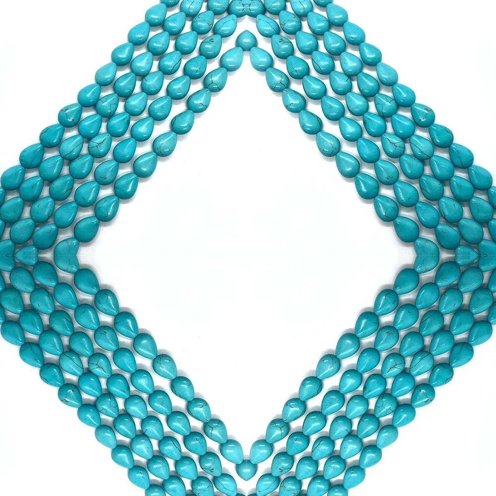 Synthetic Blue Turquoise Drop-shaped Beaded Pendant for DIY Handmade Fashion Necklace Bracelet Jewelry Accessories Wholesale
Synthetic Blue Turquoise Drop-shaped Beaded Pendant for DIY Handmade Fashion Necklace Bracelet Jewelry Accessories Wholesale