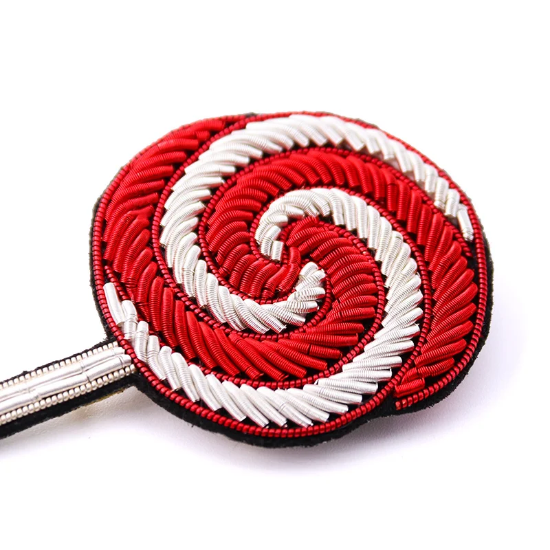 Hand-embroidered lollipop brooch female accessories cartoon cute student pin decoration creative wild tide
Hand-embroidered lollipop brooch female accessories cartoon cute student pin decoration creative wild tide