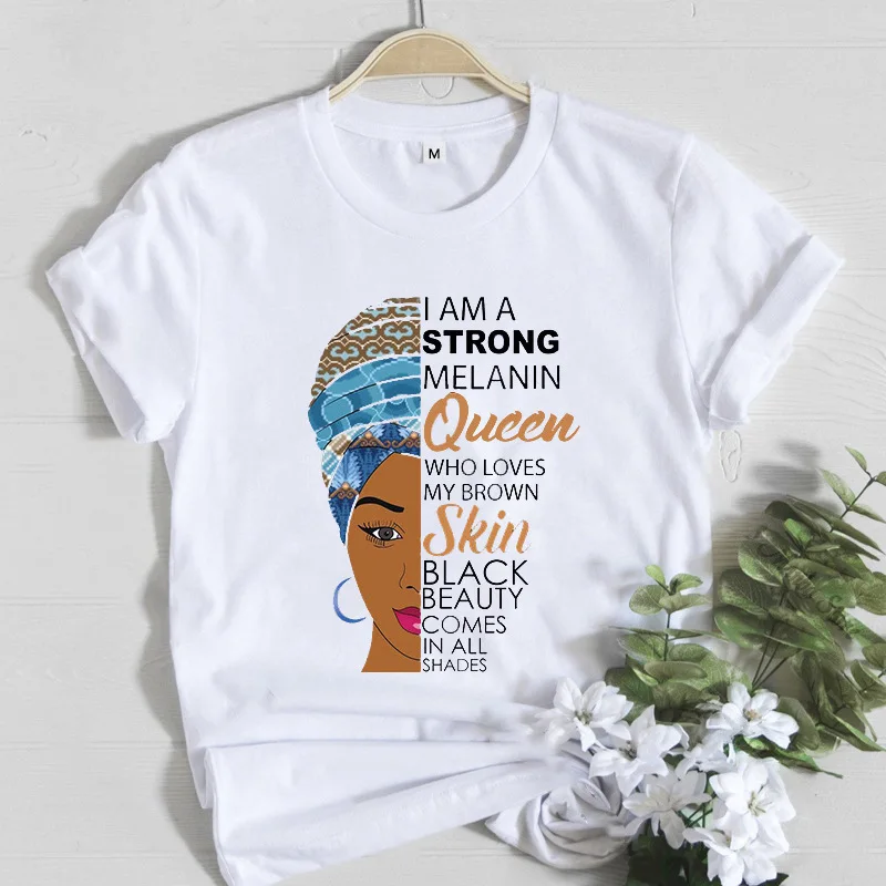 2021 New Style Feminism T-Shirt Fashion Casual Cartoon Feminism Cartoon African Girl Print Ladies T-shirt Top Clothing
2021 New Style Feminism T-Shirt Fashion Casual Cartoon Feminism Cartoon African Girl Print Ladies T-shirt Top Clothing