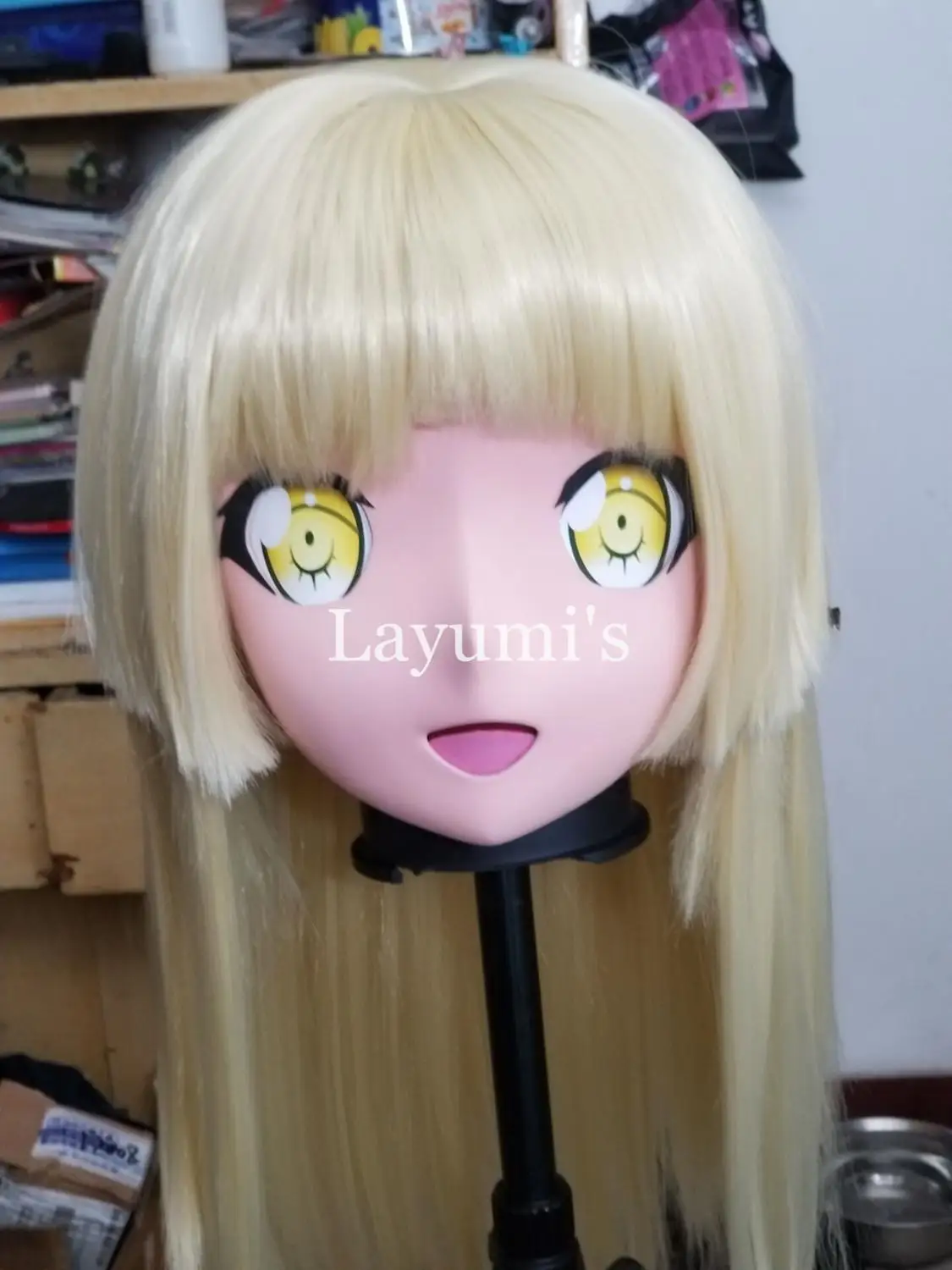 (JW-Mask20) Japanese Anime Secondary Element Cosplay Head Shell Mask Kigurumi Diffuse Exhibition Crossdresser Halloween Cospaly
(JW-Mask20) Japanese Anime Secondary Element Cosplay Head Shell Mask Kigurumi Diffuse Exhibition Crossdresser Halloween Cospaly