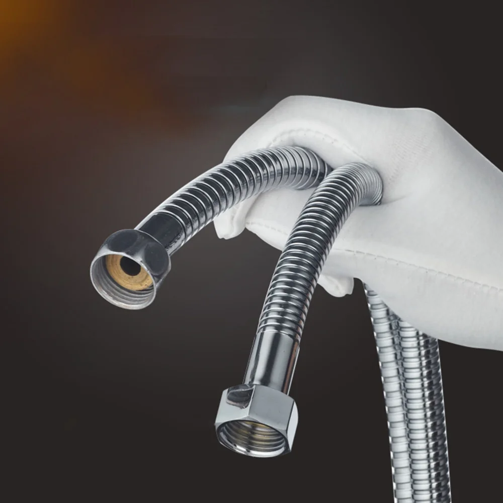 Stainless Steel Thickened Shower Hose 1.5 Meter G1/2 Bathroom Handheld Connection Tube Sprayer Hose
Stainless Steel Thickened Shower Hose 1.5 Meter G1/2 Bathroom Handheld Connection Tube Sprayer Hose