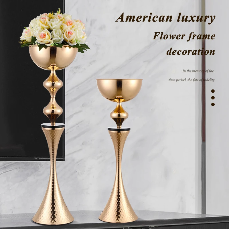 2022 New Luxury Metal Vases Wedding Centerpieces Bling Event Flower Road Lead Party Home Hotel Decoration
2022 New Luxury Metal Vases Wedding Centerpieces Bling Event Flower Road Lead Party Home Hotel Decoration