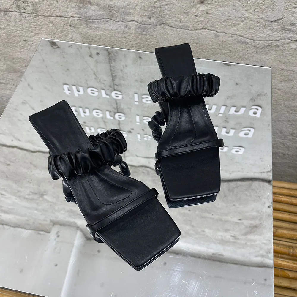 2021 Summer Slippers Women Fashion Square Head Stiletto Open Toes High Heel Shoes Simple Casual Outdoor Middle Heel Sandals
2021 Summer Slippers Women Fashion Square Head Stiletto Open Toes High Heel Shoes Simple Casual Outdoor Middle Heel Sandals