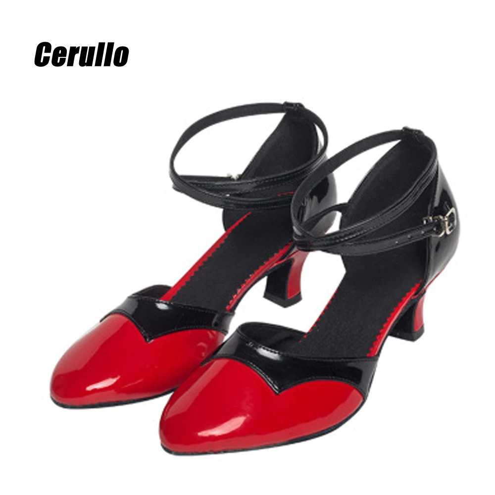 Women's high-heeled modern dance shoes red Latin dancing shoes comfortable breathable dance practice shoes A301
Women's high-heeled modern dance shoes red Latin dancing shoes comfortable breathable dance practice shoes A301