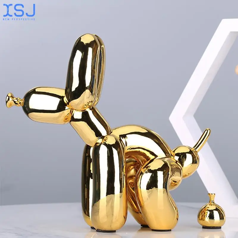 Creative Poop Balloon Dog Statue Home Decoration Modern Nordic Cute Animal Resin Art Sculpture Crafts Desktop Decors Ornaments
Creative Poop Balloon Dog Statue Home Decoration Modern Nordic Cute Animal Resin Art Sculpture Crafts Desktop Decors Ornaments