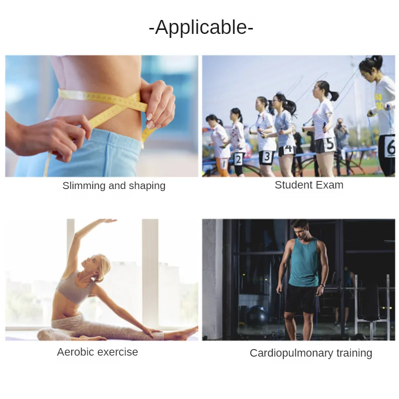 Skipping Rope Fitness Exercise Wire Rope Bearing Skipping Rope Workout Equipments Jump Rope Fitness Equipment for Home Gym
Skipping Rope Fitness Exercise Wire Rope Bearing Skipping Rope Workout Equipments Jump Rope Fitness Equipment for Home Gym