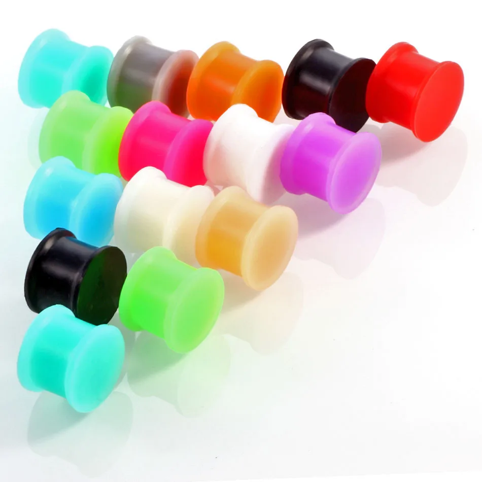 UOTOP 12Pairs Soft Medical Silicone Ear Plugs and Tunnels Double Flared Ear Expander Stretcher Set Piercings Body Jewelry 3-25mm
UOTOP 12Pairs Soft Medical Silicone Ear Plugs and Tunnels Double Flared Ear Expander Stretcher Set Piercings Body Jewelry 3-25mm