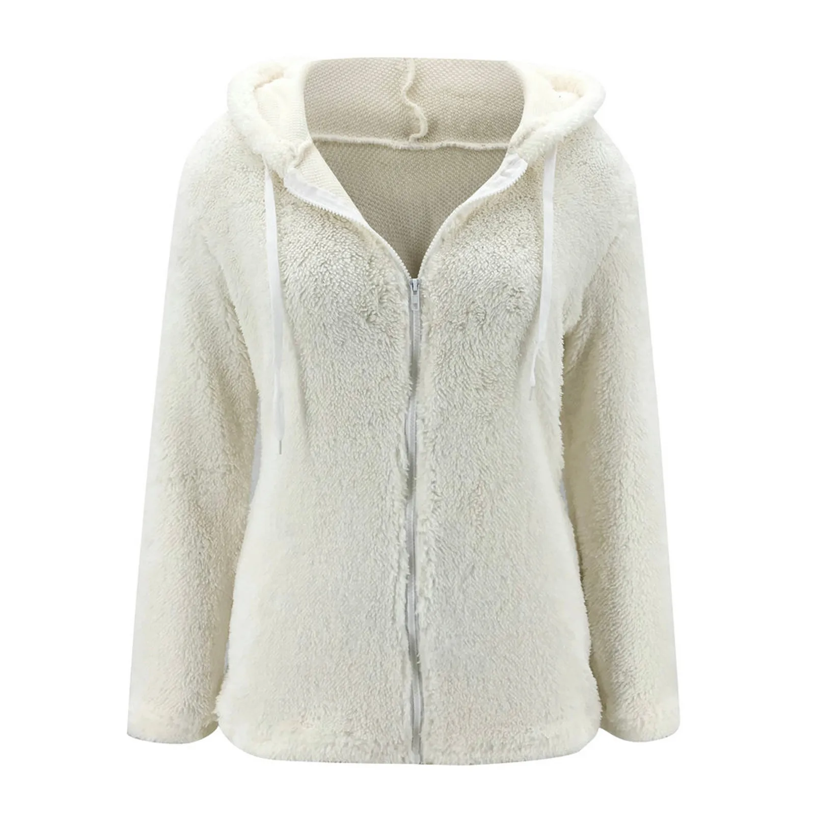 Winter jacket Womens Casual Plush Zipper Hooded Solid Long Sleeve Loose Warm Faux Fur Ladies Tops Coat Jacket Outerwear #40
Winter jacket Womens Casual Plush Zipper Hooded Solid Long Sleeve Loose Warm Faux Fur Ladies Tops Coat Jacket Outerwear #40