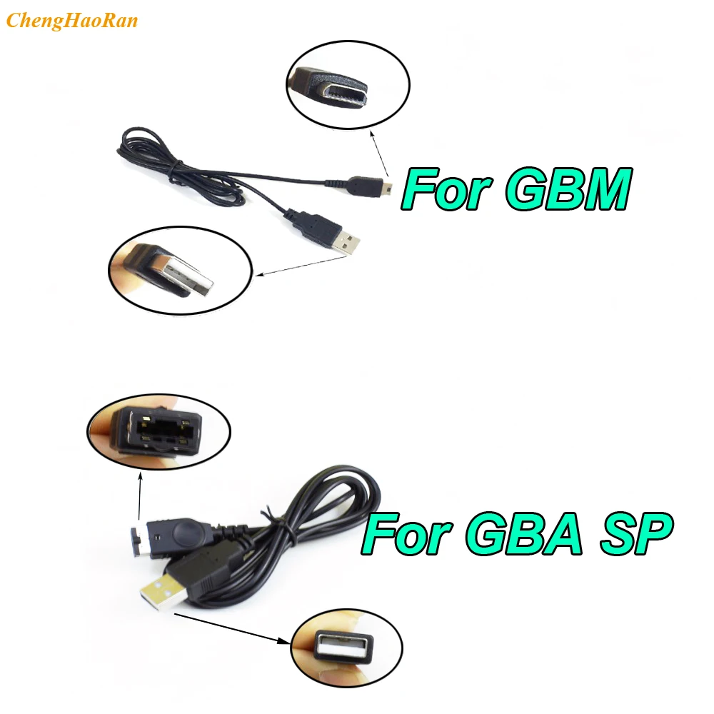 ChengHaoRan 1x For GBA SP USB Power Supply Charging Charger Cable For Nintendo Game Boy Micro GBM Console
ChengHaoRan 1x For GBA SP USB Power Supply Charging Charger Cable For Nintendo Game Boy Micro GBM Console