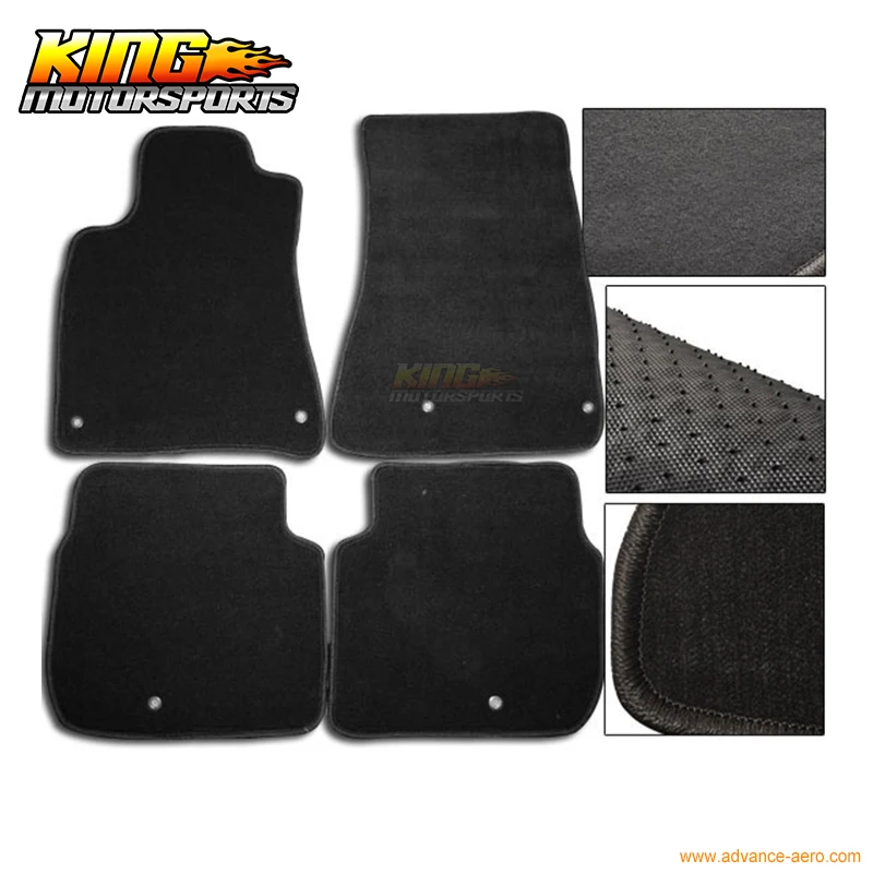 Подходит 98-05 Lexus Gs300 GS400 GS430 коврики ковер спереди и сзади нейлон черный 4 шт |