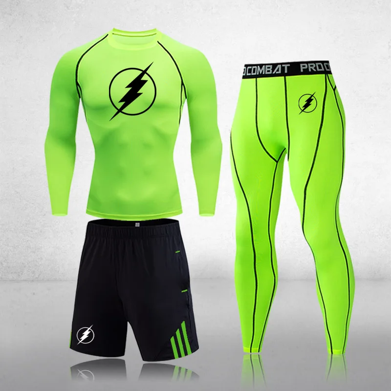 New Top quality The Flash clothing compression men underwear sets sweat quick drying thermal underwear men Sportswear clothing 
New Top quality The Flash clothing compression men underwear sets sweat quick drying thermal underwear men Sportswear clothing
