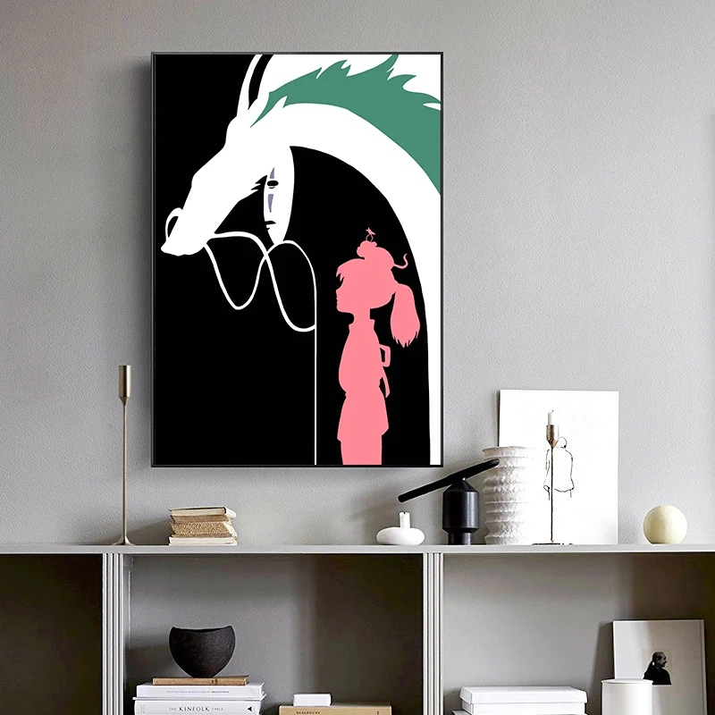 Spirited Away Anime Posters and Prints Wall Art Decorative Picture Canvas Painting for Living Room Home Bedroom Cinema
Spirited Away Anime Posters and Prints Wall Art Decorative Picture Canvas Painting for Living Room Home Bedroom Cinema