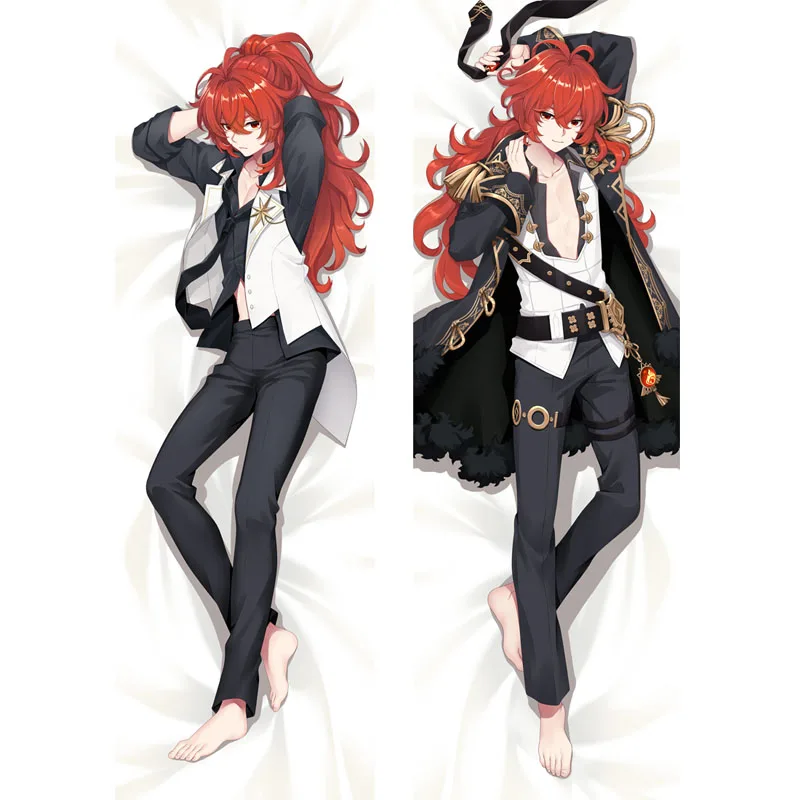 Anime Genshin Impact Diluc Ragnvindr Cosplay Bed Dakimakura Cover Hugging Body Pillow Case Male Otaku Pillow Cushion Cover Gifts
Anime Genshin Impact Diluc Ragnvindr Cosplay Bed Dakimakura Cover Hugging Body Pillow Case Male Otaku Pillow Cushion Cover Gifts