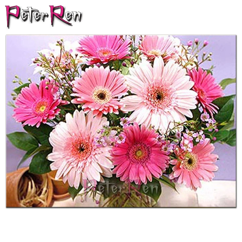 Peter ren Diamond Painting Full Square/Round Flower 5D DIY Diamond Embroidery Mosaic Daisy Decoration Home chrysanthemum pattern
Peter ren Diamond Painting Full Square/Round Flower 5D DIY Diamond Embroidery Mosaic Daisy Decoration Home chrysanthemum pattern