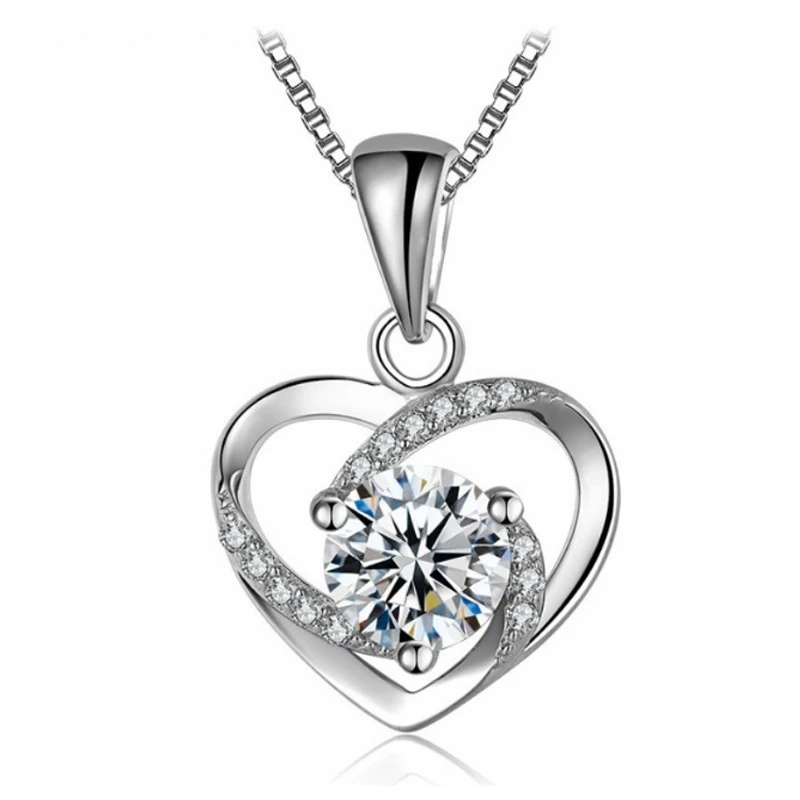 Charm Luxury Minimalist Aesthetics Shining Zircon Heart Pendants Silver Plated Couple Necklaces Jewelry for Women Gifts
Charm Luxury Minimalist Aesthetics Shining Zircon Heart Pendants Silver Plated Couple Necklaces Jewelry for Women Gifts