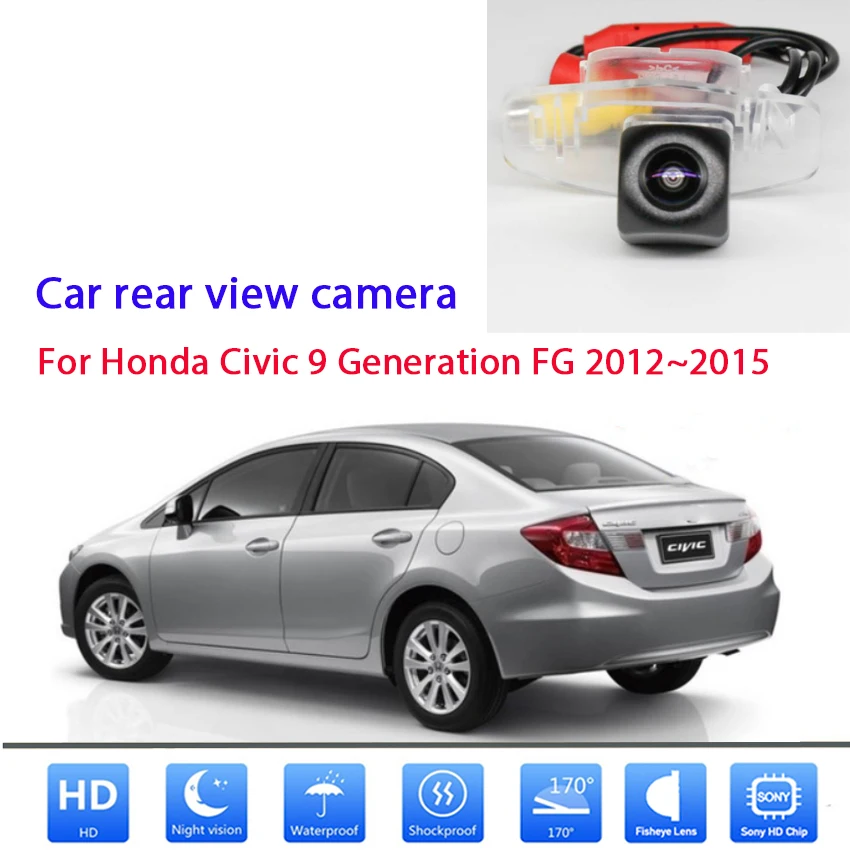 Автомобильная камера заднего вида для Honda Civic 9 поколения FG 2012, 2013, 2014, 2015, ПЗС-камера ночного видения, резервная камера заднего вида, парковочн...
Автомобильная камера заднего вида для Honda Civic 9 поколения FG 2012, 2013, 2014, 2015, ПЗС-камера ночного видения, резервная камера заднего вида, парковочн...