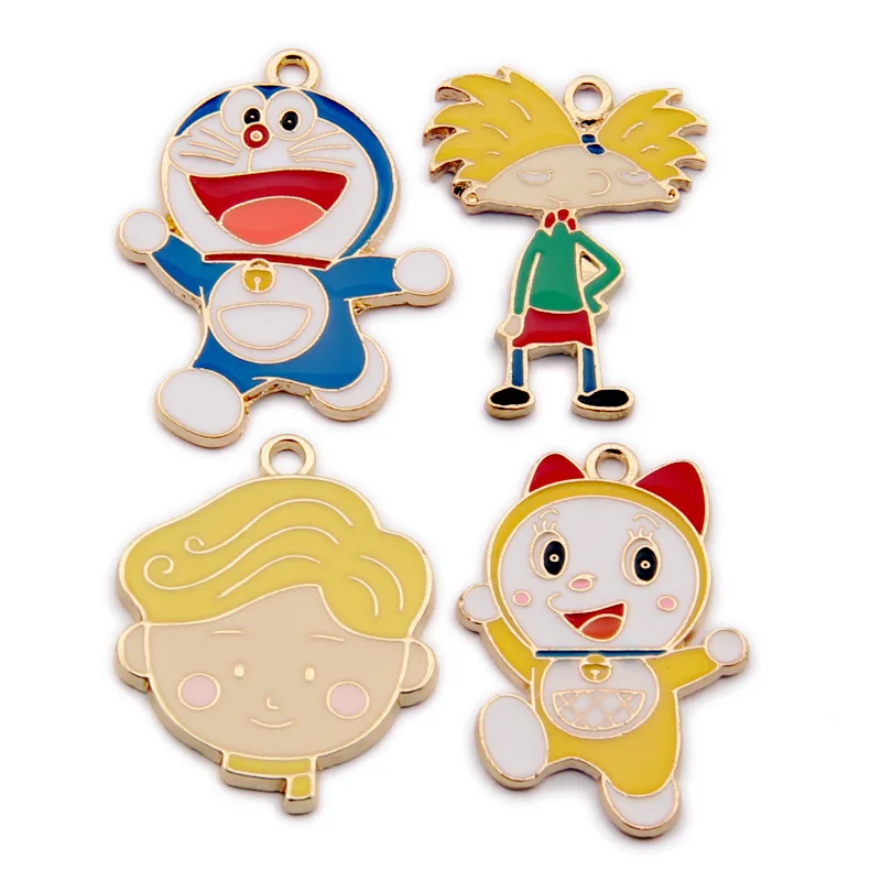 10pcs Cartoon Doraemon Metal Enamel Charms Bracelet Cute Prince Pendants Earring Floating Jewelry DIY Accessory Ornament Gift
10pcs Cartoon Doraemon Metal Enamel Charms Bracelet Cute Prince Pendants Earring Floating Jewelry DIY Accessory Ornament Gift