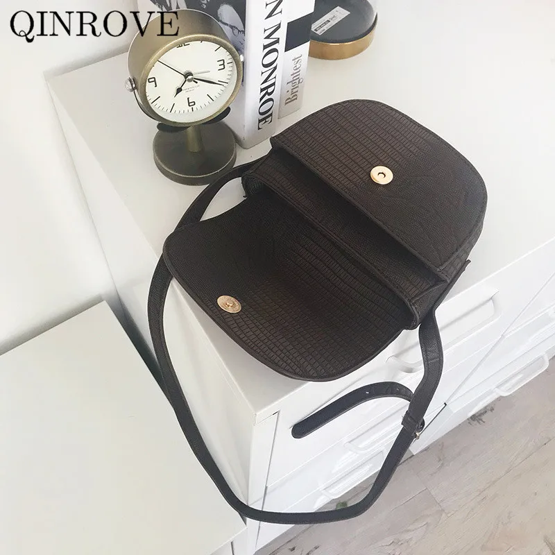 Vintage Solid Color Saddle Bag Shoulder Bag Women's Handbag PU Leather Fashion Mini Crossbody Bag Female Clutch Bag Coffee Black
Vintage Solid Color Saddle Bag Shoulder Bag Women's Handbag PU Leather Fashion Mini Crossbody Bag Female Clutch Bag Coffee Black