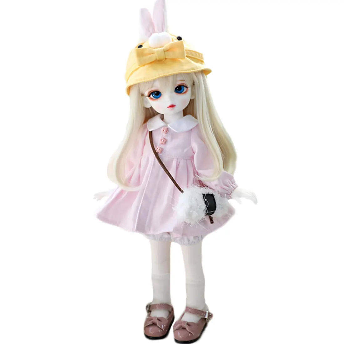 Daily Cute Dress Clothes Set For 1/8 For 1/6 1/4 BJD Dolls Toy For Children Kids Educational Toys Birthday Gift - Pink No Doll
Daily Cute Dress Clothes Set For 1/8 For 1/6 1/4 BJD Dolls Toy For Children Kids Educational Toys Birthday Gift - Pink No Doll