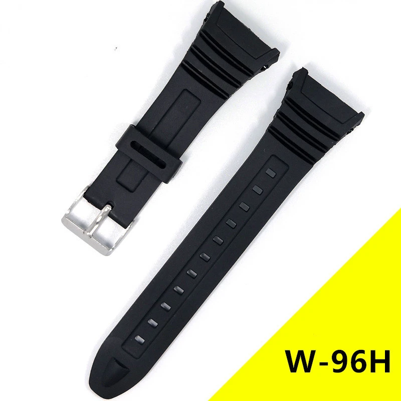 For Casio G-SHOCK W-96H Watches Watchband Silicone Rubber Bands EF For casio Electronic Wristwatch Sports Watch Replace Straps
For Casio G-SHOCK W-96H Watches Watchband Silicone Rubber Bands EF For casio Electronic Wristwatch Sports Watch Replace Straps