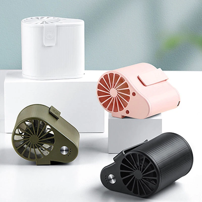 Mini Fan USB Powered Fan Low Noise Hanging Waist Fan Easy to Carry 
Mini Fan USB Powered Fan Low Noise Hanging Waist Fan Easy to Carry