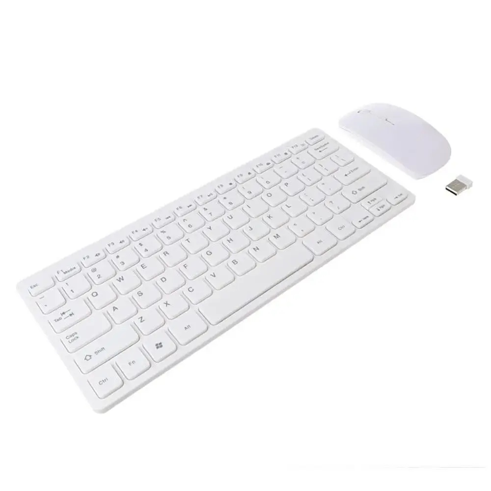 Wireless 2.4GHz Mini Keyboard Ultra-Thin Mouse Mice Combo Set for Desktops Laptops Computer Use Accessories Kit | Компьютеры и офис