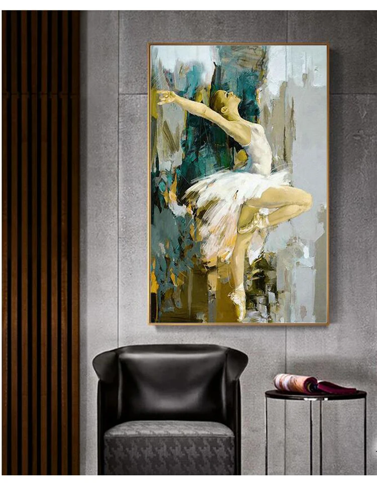 Artist Handmade Oil Painting Impressionist Figure Painting the Ballet Girl Home Wall Decor Art Canvas
Artist Handmade Oil Painting Impressionist Figure Painting the Ballet Girl Home Wall Decor Art Canvas