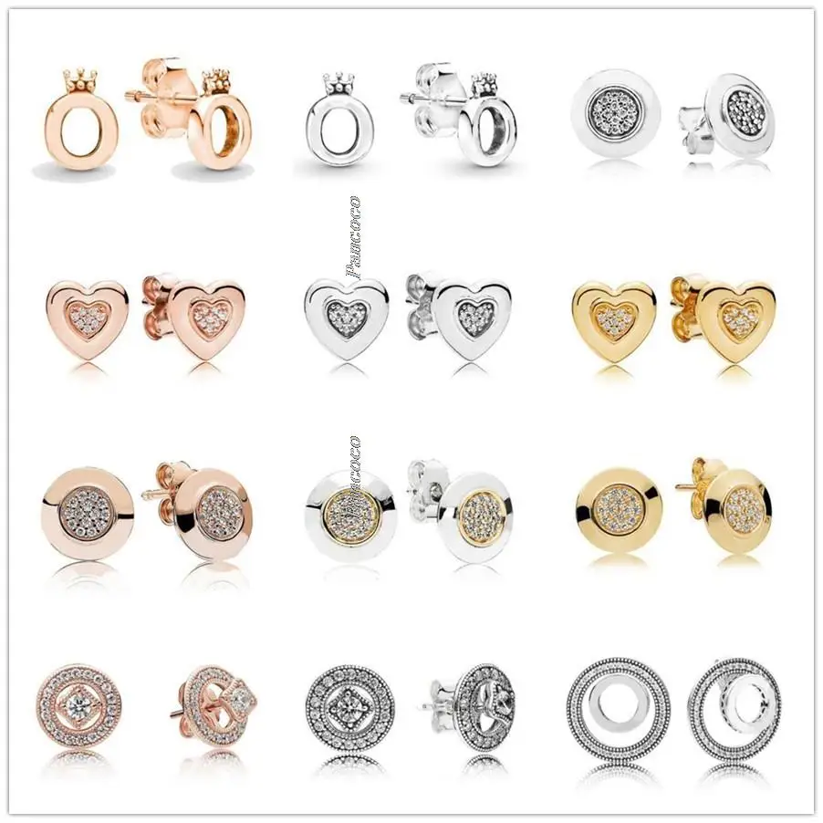 Original 925 Sterling Silver Polished Crown O Signature Stud Earrings For Women Wedding Gift Pandora Jewelry
Original 925 Sterling Silver Polished Crown O Signature Stud Earrings For Women Wedding Gift Pandora Jewelry