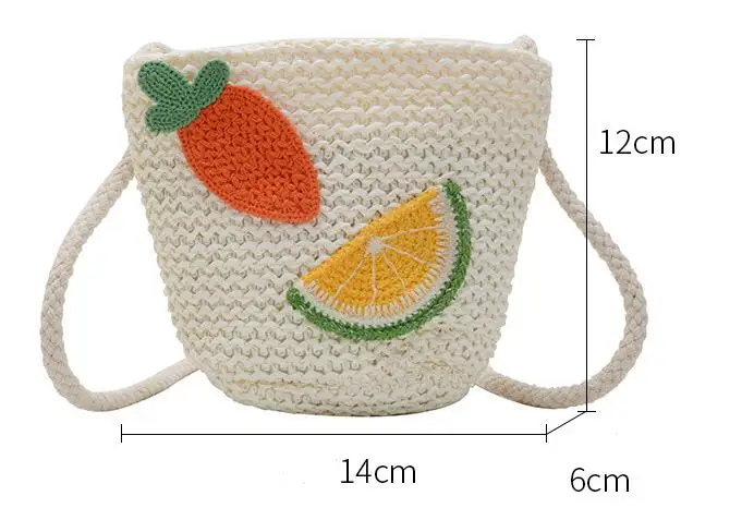 Children Flower Zipper Cross-body Handbag Fashion Girls Kids Straw Shoulder Messenger Bag for Girls
Children Flower Zipper Cross-body Handbag Fashion Girls Kids Straw Shoulder Messenger Bag for Girls