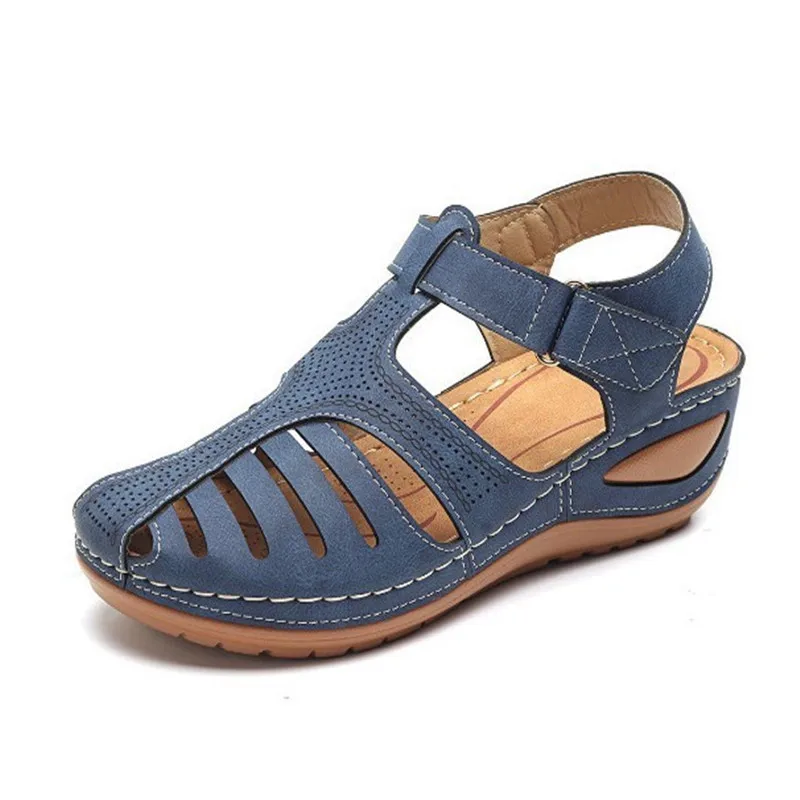 2021 European and sk American ladies fashion casual retro hollow large size sandals 1761
2021 European and sk American ladies fashion casual retro hollow large size sandals 1761
