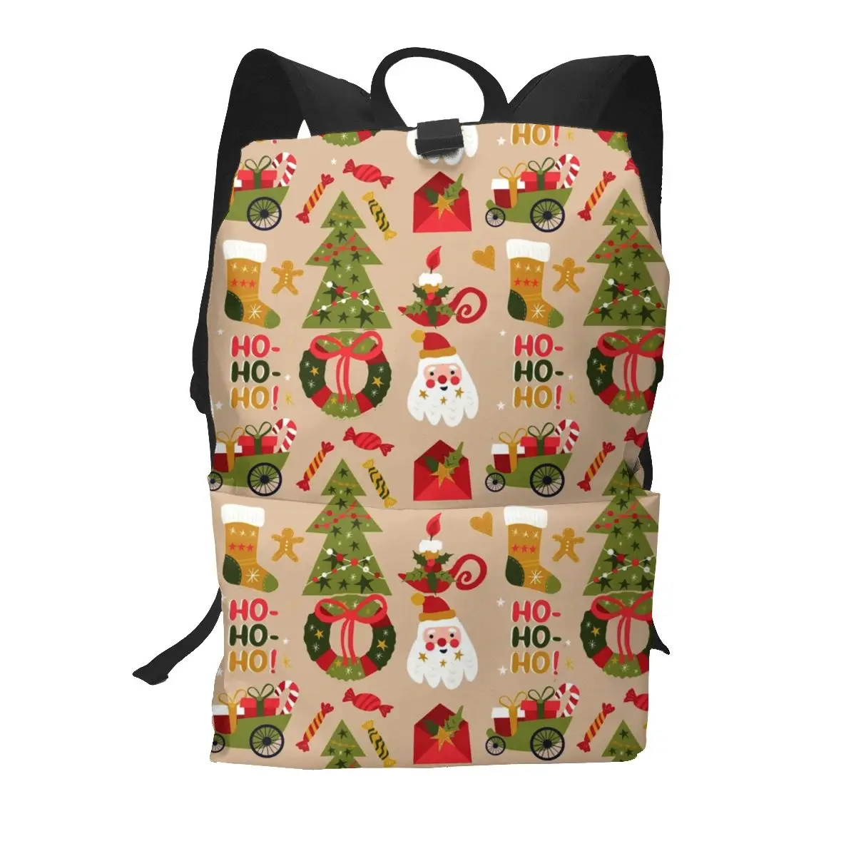 Christmas Pattern Backpacks Santa Socks Decoration Polyester Elementary School Male Backpack Pattern Streetwear Bags
Christmas Pattern Backpacks Santa Socks Decoration Polyester Elementary School Male Backpack Pattern Streetwear Bags