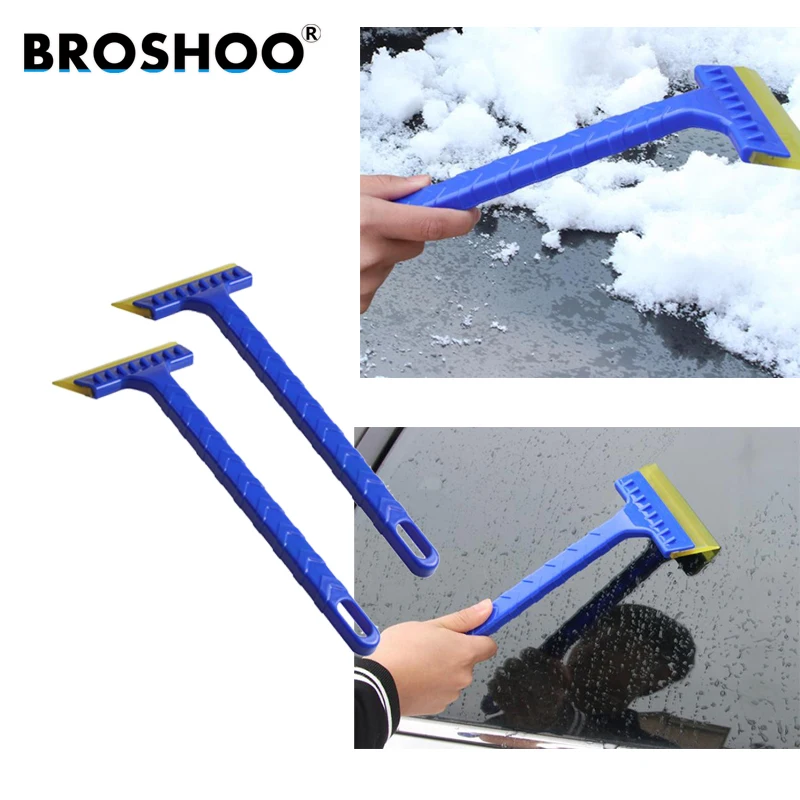 BROSHOO Winter Ice Shovel Dichotomanthes Water Scraping Plate Long Handle Snow Shovel With A Guide Groove Not Hurt The Car Paint
BROSHOO Winter Ice Shovel Dichotomanthes Water Scraping Plate Long Handle Snow Shovel With A Guide Groove Not Hurt The Car Paint