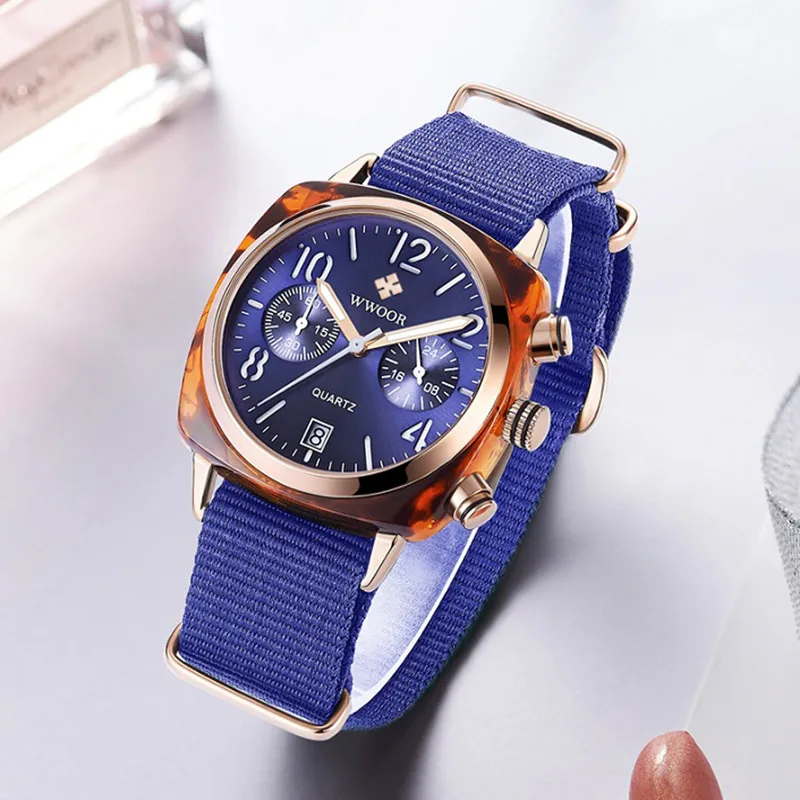 WWOOR 2021 New Watch For Women Sport Wrist Watch Waterproof Relogio Feminino Top Brand Luxury Quartz Ladies Chronograph Watches
WWOOR 2021 New Watch For Women Sport Wrist Watch Waterproof Relogio Feminino Top Brand Luxury Quartz Ladies Chronograph Watches