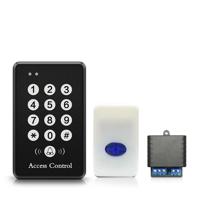 Легко устанавливается RFID 125 кГц беспроводная клавиатура управления доступом