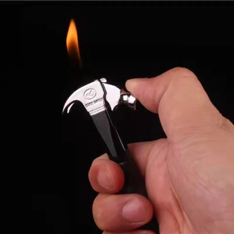 Creative Mini Axe Gas Lighter Portable Outdoor Metal Inflatable Cigarette Lighter Butane Flame Igniter Smoking Gadget Gift
Creative Mini Axe Gas Lighter Portable Outdoor Metal Inflatable Cigarette Lighter Butane Flame Igniter Smoking Gadget Gift