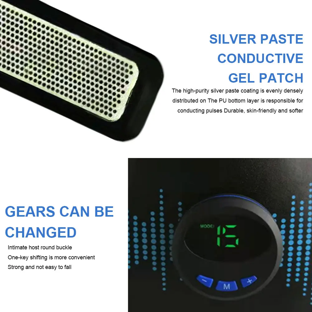 Abdominal Muscle Stimulator Trainer EMS Abs Fitness Equipment Training Gear Muscles Electrostimulator Toner Exercise At Home Gym
Abdominal Muscle Stimulator Trainer EMS Abs Fitness Equipment Training Gear Muscles Electrostimulator Toner Exercise At Home Gym