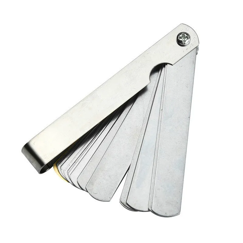 32pcs Range Finder Feeler Gauge Valve Teaching Feeler Gauge 0.04-0.88 mm Gap Size 0.0015-0.035 Copper Sheet Brand New
32pcs Range Finder Feeler Gauge Valve Teaching Feeler Gauge 0.04-0.88 mm Gap Size 0.0015-0.035 Copper Sheet Brand New