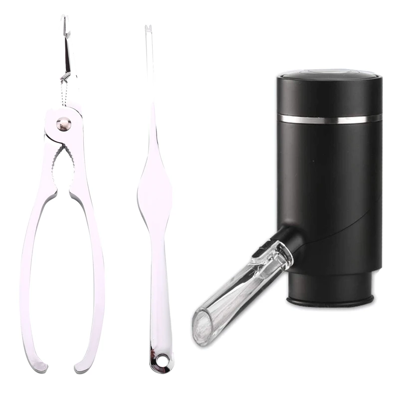 1 Set Seafood Cracker Pick Set Stainless Steel Seafood Cooking Tool & 1 Pcs Electric Wine Aerator, Wine Dispenser Pump
1 Set Seafood Cracker Pick Set Stainless Steel Seafood Cooking Tool & 1 Pcs Electric Wine Aerator, Wine Dispenser Pump