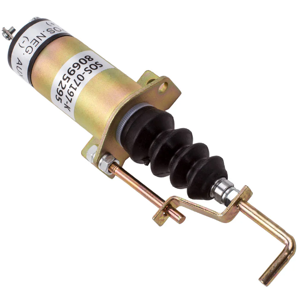 12V Diesel Fuel Shut Off Solenoid Valve For Lister Petter Solenoid 366-07197 1502-12C7U2B2S1 SA-3405T
12V Diesel Fuel Shut Off Solenoid Valve For Lister Petter Solenoid 366-07197 1502-12C7U2B2S1 SA-3405T