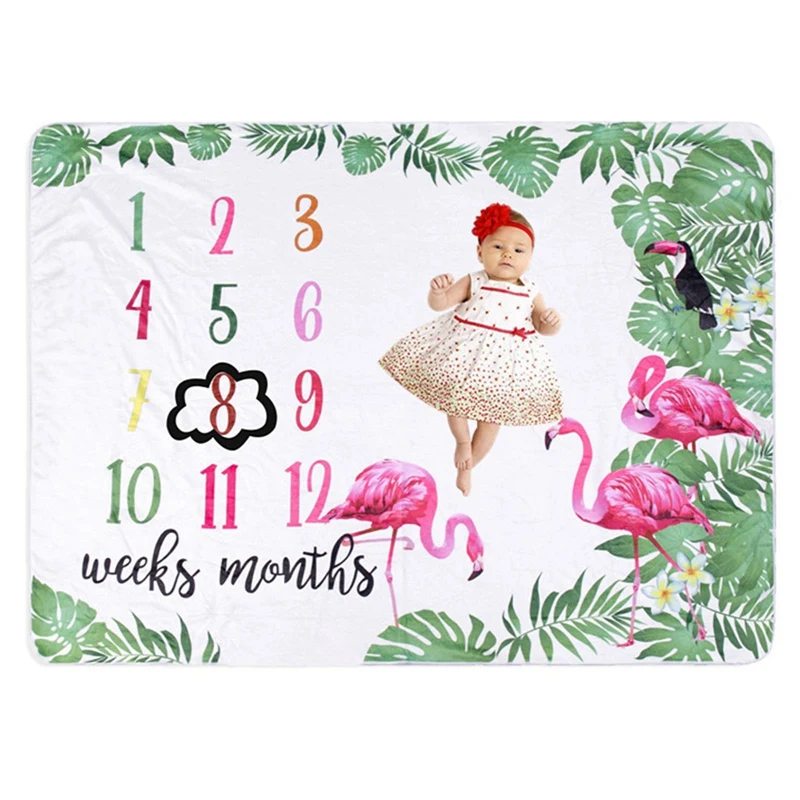 Flannel Baby Milestone Blanket Newborn Photo Shooting Background Infants Monthly Growth Towel Swaddle Baby Photograph Props
Flannel Baby Milestone Blanket Newborn Photo Shooting Background Infants Monthly Growth Towel Swaddle Baby Photograph Props