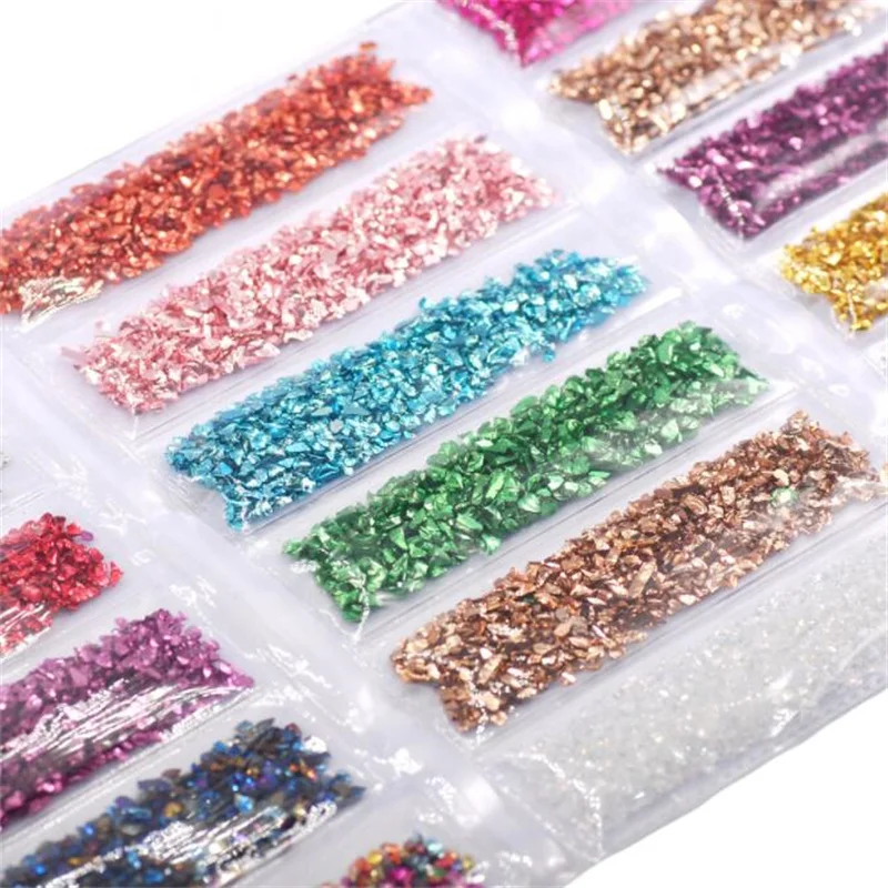 Broken Glass Stones Resin Fillings Crystal UV Epoxy Filler DIY Crafts Nail Art Decorations Handmade Jewelry Making Mold Fillings
Broken Glass Stones Resin Fillings Crystal UV Epoxy Filler DIY Crafts Nail Art Decorations Handmade Jewelry Making Mold Fillings