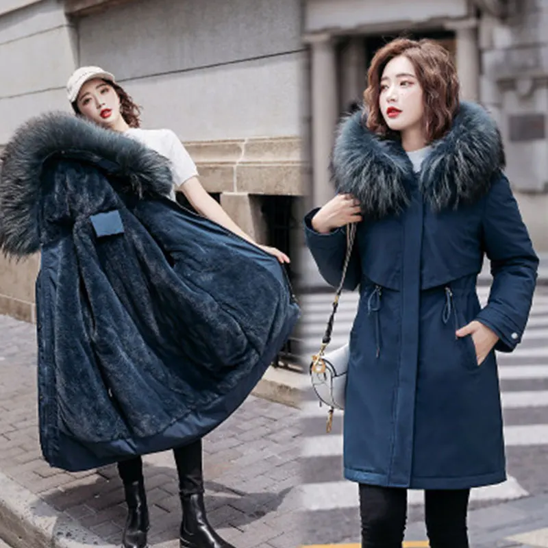 Women Winter Thick Jacket Wool Liner Parkas Warm Mid-Long Jackets Hooded Parka Fur Inside Cotton Coat Female Plus size 6XL DH33
Women Winter Thick Jacket Wool Liner Parkas Warm Mid-Long Jackets Hooded Parka Fur Inside Cotton Coat Female Plus size 6XL DH33