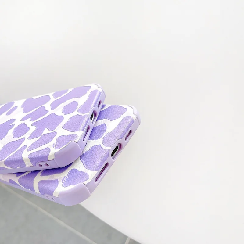Purple cow pattern silicone phone case for iPhone11 12Pro Max mini X XR XS XSMax 8 7PluS anti-drop protective back cover
Purple cow pattern silicone phone case for iPhone11 12Pro Max mini X XR XS XSMax 8 7PluS anti-drop protective back cover