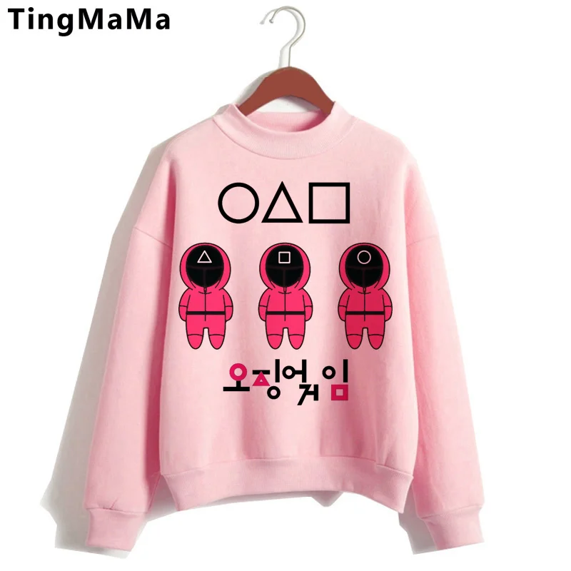 Squid Game hoodies female Oversized hip hop y2k aesthetic plus size female hoddies sweatshirts Korea
Squid Game hoodies female Oversized hip hop y2k aesthetic plus size female hoddies sweatshirts Korea